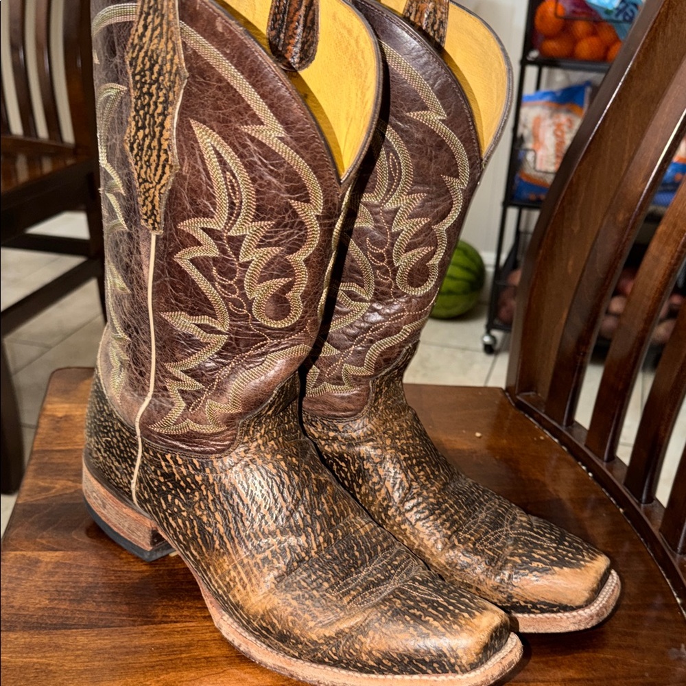 Brown Western Cowboy Boots